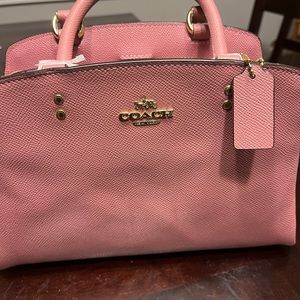 Coach Mini Lillie Carryall NWT Dusty Rose